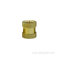 Customized OEM M2 brass knurled insert nut